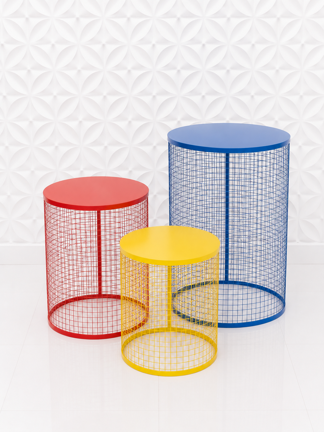 TRIO DE CILINDROS TELADO - Imagem 3